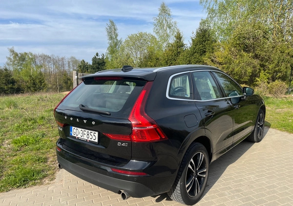 Volvo XC 60 cena 135000 przebieg: 139900, rok produkcji 2017 z Gdańsk małe 154